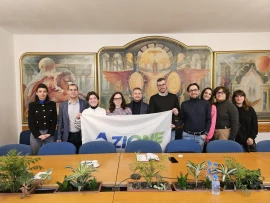 Младежко ДПС посрещна делегация на партия Azione (Действие) от Италия